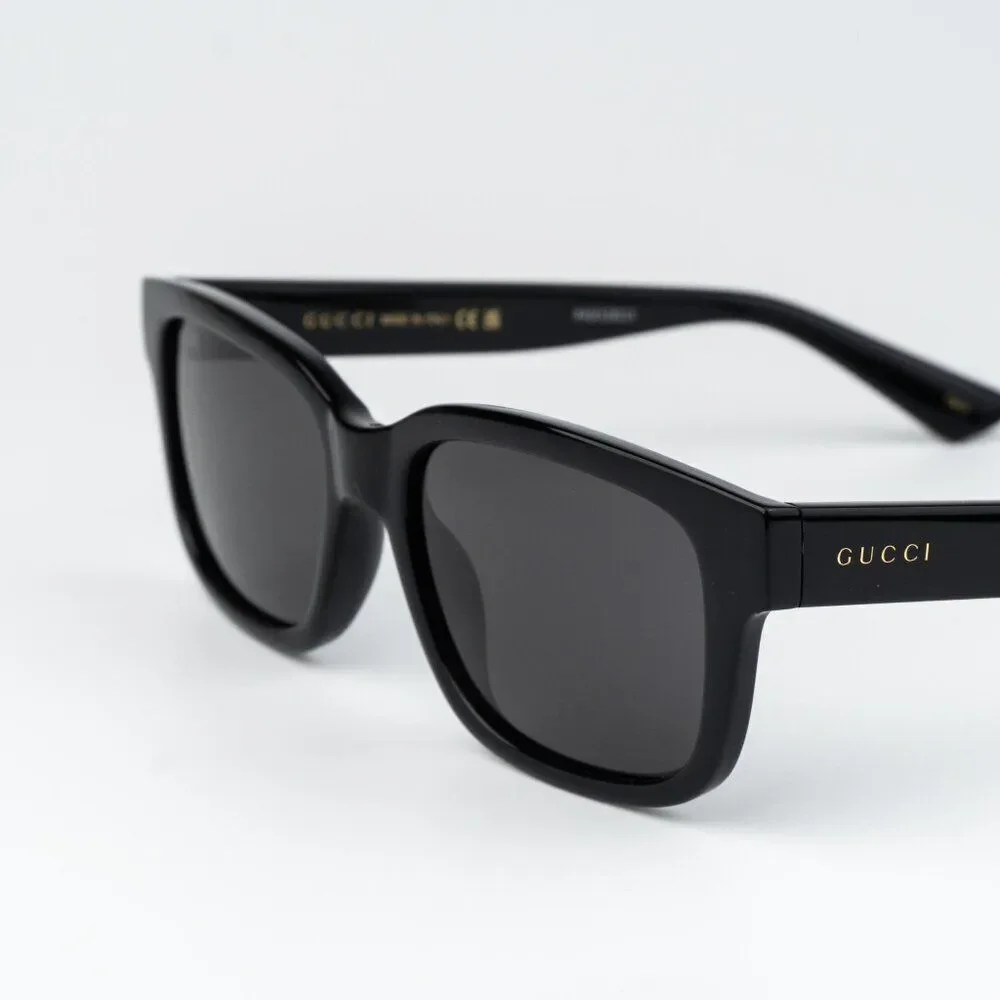 Gucci Men Sunglasses Black Square GG1583S 001 NEW AUTHENTIC